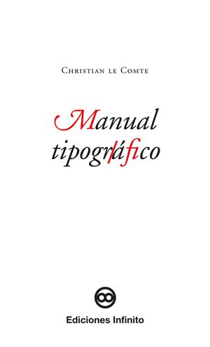 Manual tipográfico /edición 2017/