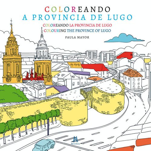 Coloreando A Provincia De Lugo