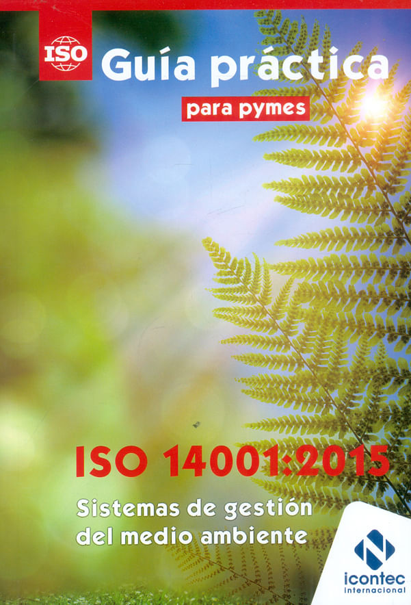 Portada de la publicación Guía práctica para pymes ISO 14001:2015 Sistemas de gestión del medio ambiente - PB 098