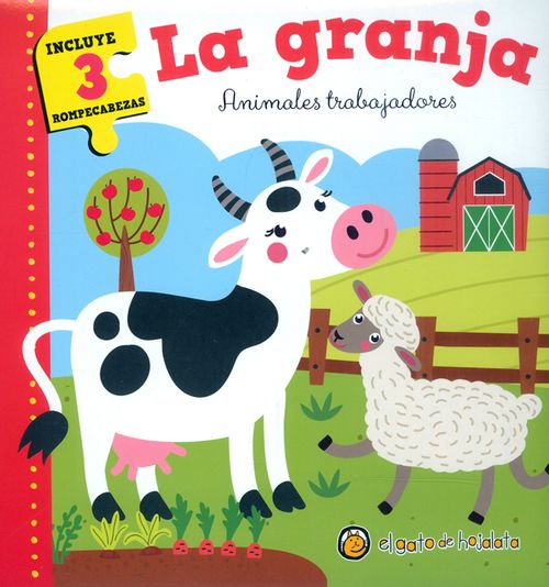 La granja animales trabajadores