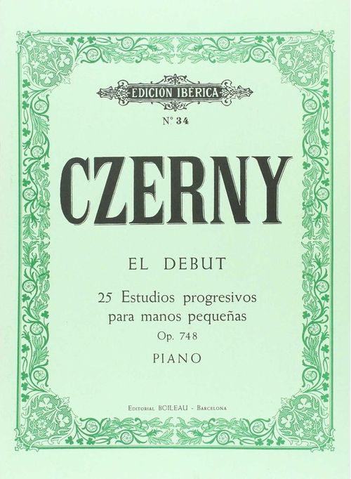 25 Estudios Para Manos Pequeñas Op.748