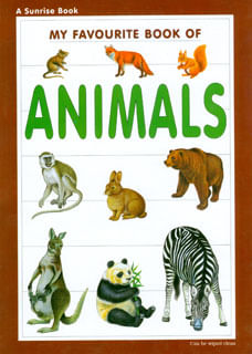 My favourite book of animals Tapa dura