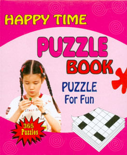 Happy time puzzle book (Rosado)
