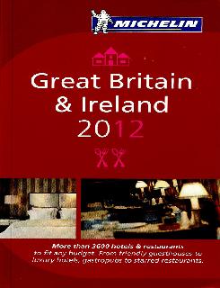 La  guía Michelin Great Britain  Ireland 2012