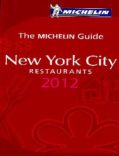 La guía Michelin New York City 2012