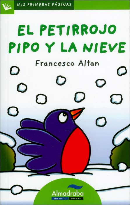 El petirrojo pipo y la nieve