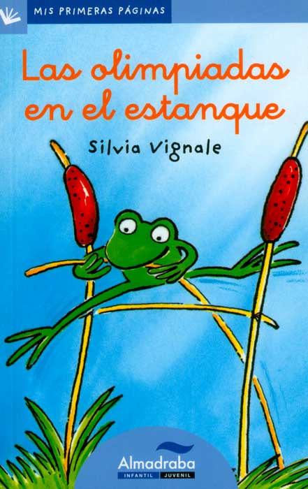 Las olimpiadas en el estanque Letra cursiva