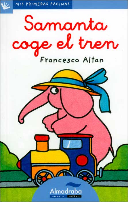 Samanta coge el tren Letra cursiva