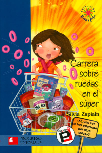 Carrera sobre ruedas en el súper