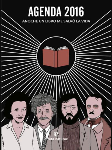 Agenda 2016 Anoche un libro me salvó la vida
