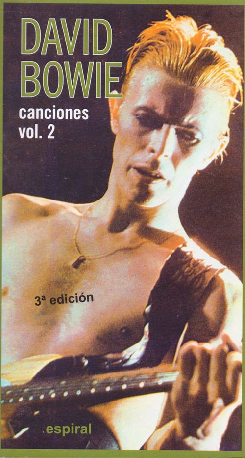 Canciones Vol II de David Bowie 3a edición