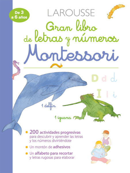 Gran libro de letras y números Montessori