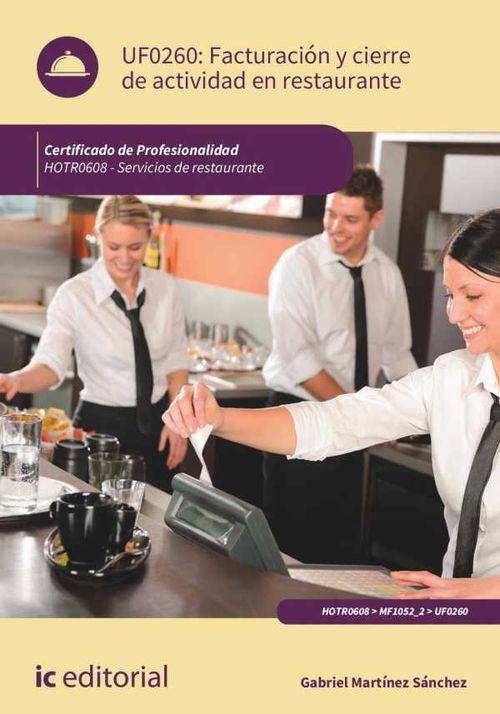 Facturación y cierre de actividad en Restaurante HOTR0608