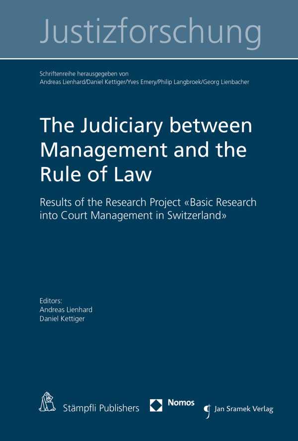 bw-the-judiciary-between-management-and-the-rule-of-law-stmpfli-verlag-9783727259616