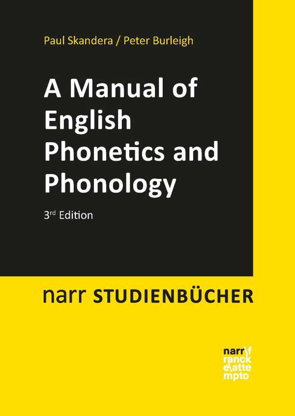 bw-a-manual-of-english-phonetics-and-phonology-narr-francke-attempto-verlag-9783823379966
