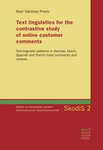 bw-text-linguistics-for-the-contrastive-study-of-online-customer-comments-narr-francke-attempto-verlag-9783823390152