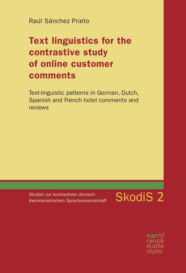bw-text-linguistics-for-the-contrastive-study-of-online-customer-comments-narr-francke-attempto-verlag-9783823390152
