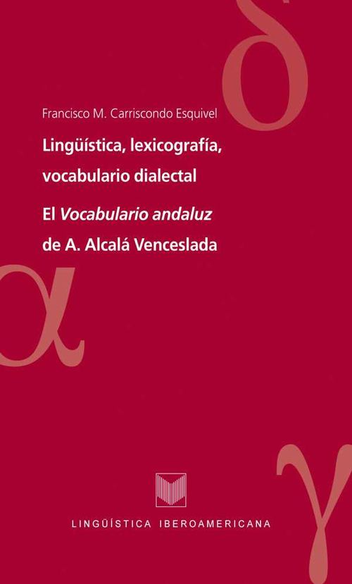 Lingüística lexicografía vocabulario dialectal
