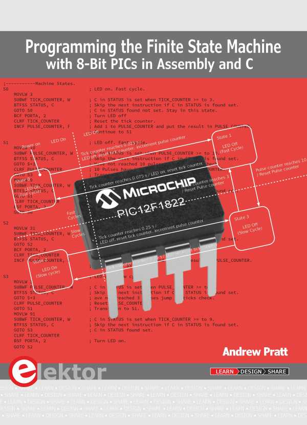 bw-programming-the-finite-state-machine-with-8bit-pics-in-assembly-and-c-elektor-international-media-9783895763564