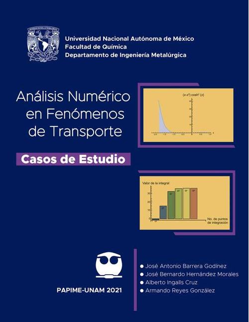 An?lisis num?rico en fen?menos de transporte Casos de estudio