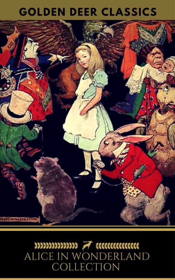 bw-alice-in-wonderland-collection-all-four-books-golden-deer-classics-oregan-publishing-9788822866479