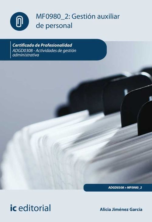 Gestión auxiliar de personal ADGD0308