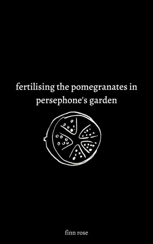 fertilising the pomegranates in persephones garden