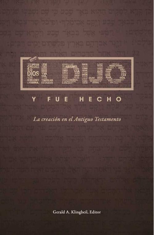 ?l dijo y fue hecho