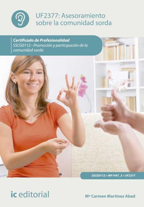 Asesoramiento sobre la comunidad sorda SSCG0112