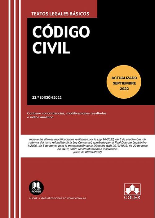 Codigo CIVIL 22ª Ed 2022