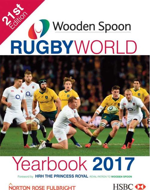 Rugby World Yearbook 2017 Wooden Spoon