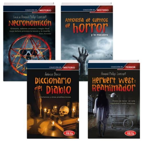 Colección libros de terror
