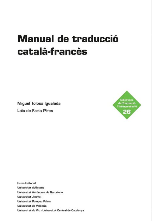 Manual De Traducció Català-Francès