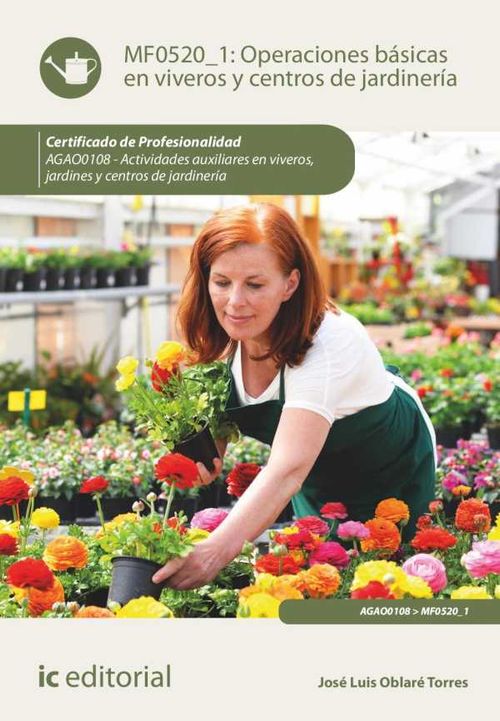 Operaciones básicas en viveros y centros de jardinería AGAO0108