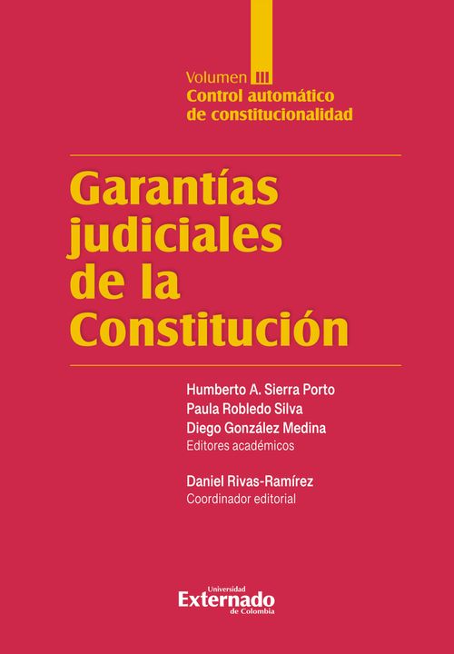 Garantías Judiciales de la Constitución  Volumen III
