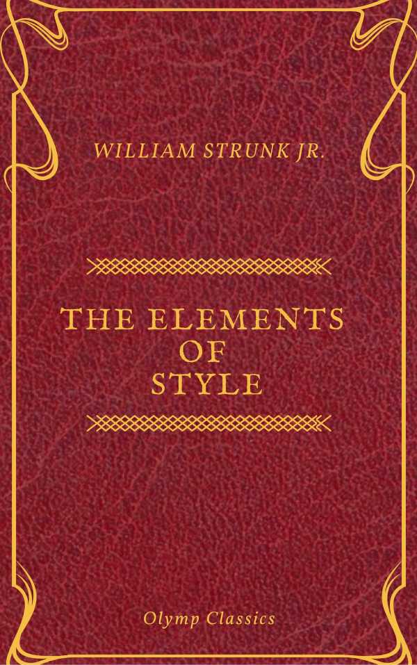 bw-the-elements-of-style-olymp-classics-olymp-classics-9782378071202