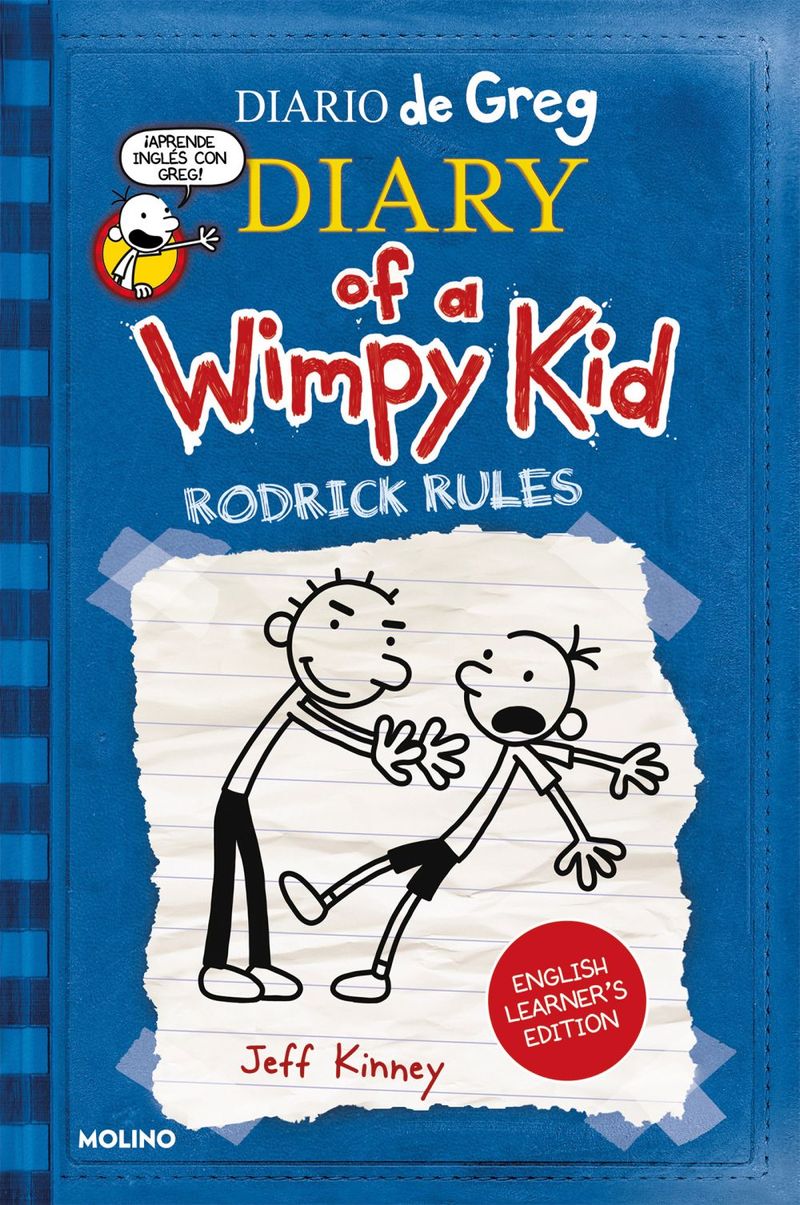 lib-diario-de-greg-english-learners-edition-2-rodrick-rules-penguin-random-house-grupo-editorial-espaa-9788427225466