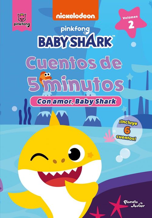 Baby Shark Cuentos de 5 minutos Con amor Baby Shark