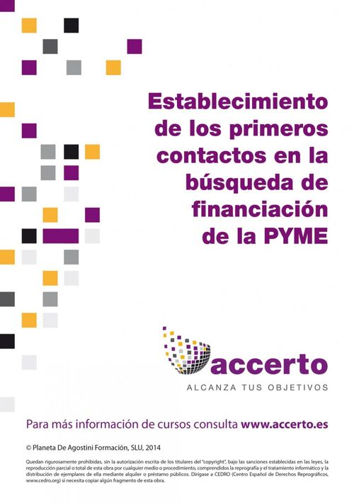 Establecimiento de los primeros contactos en la búsqueda de financiaciónPYME