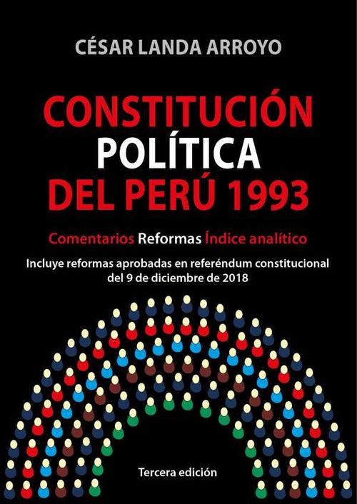 Constitución Política del Perú 1993 3ra edición