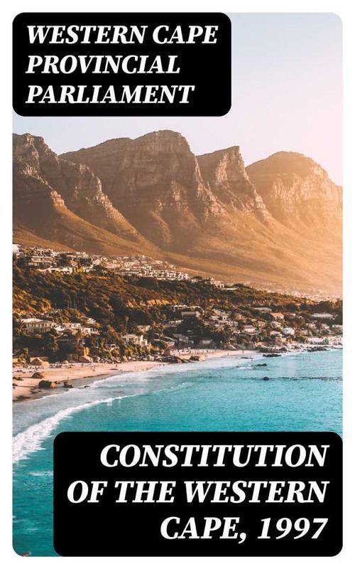 Constitution of the Western Cape 1997