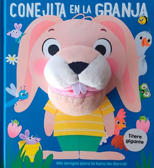 Conejita en la granja