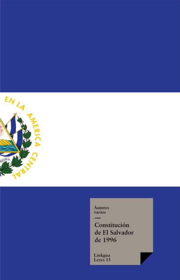 bw-constitucioacuten-de-el-salvador-de-1996-linkgua-9788498971606