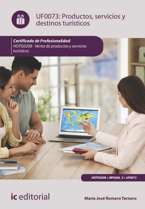 Productos servicios y destinos turísticos HOTG0208