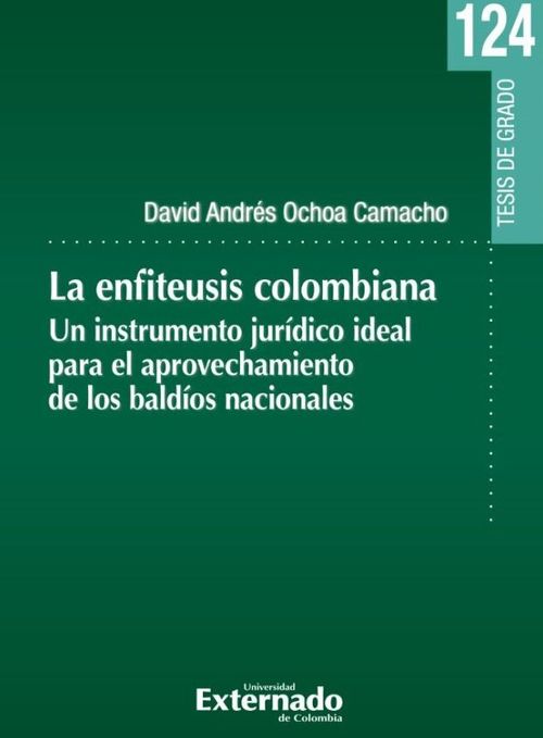 La enfiteusis en Colombia