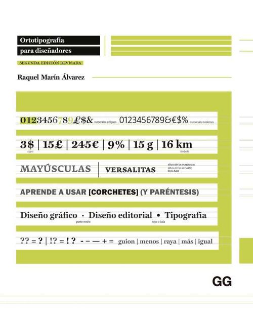 Ortotipografía para diseñadores