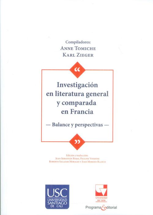 Investigación en literatura general y comparada en Francia