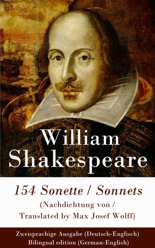 bw-154-sonette-nachdichtung-von-translated-by-max-josef-wolff-sonnets-zweisprachige-ausgabe-deutschenglisch-bilingual-edition-germanenglish-eartnow-9788026809647