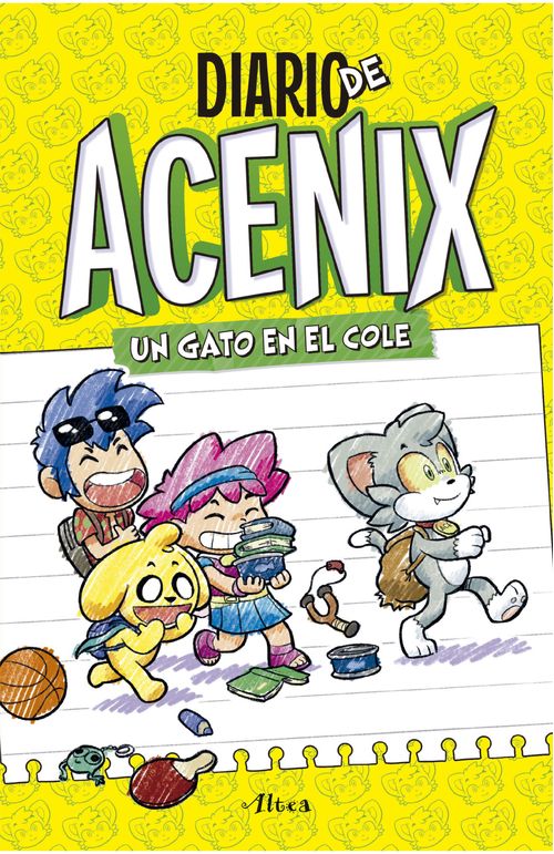 Un gato en el cole