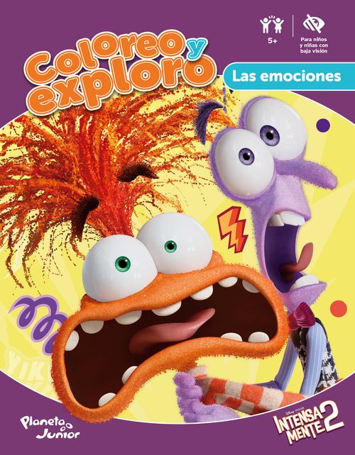 Coloreo y exploro las emociones  Intensamente 2
